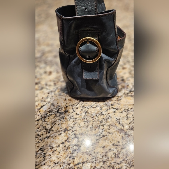 HOBO Render Shoulder Bag Deep MOSS LEATHER - Picture 4 of 11